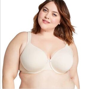 Cacique nude padded underwire tshirt bra 42ddd
